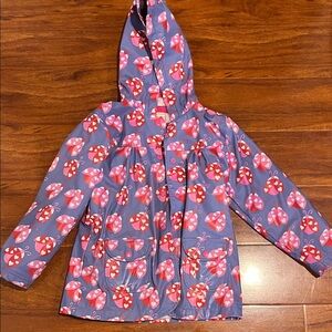 Hatley Kids Ladybug Raincoat in Purple and Red